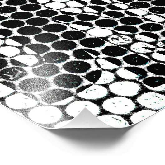 Poster over OCD-bewustzijn (reliëf) (Hoek)