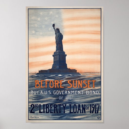 Poster overheidsobligaties (Voorkant)