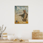 Poster overwinning ZETA Zombie (Keuken)