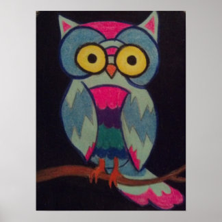Poster Owl op Tak