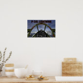 Poster P-38L LICHTING COCKPIT UITZICHT (Keuken)