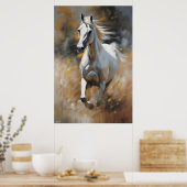 Poster | Paard | Schilderstijl (Keuken)