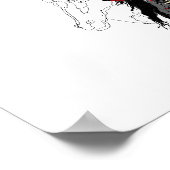 Poster : Paarden binnen (Hoek)