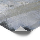 Poster/paarden en Bald Eagle in de ruimte Poster (Hoek)