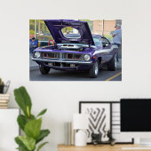 poster Paarse Barracuda 1969 (Thuiskantoor)