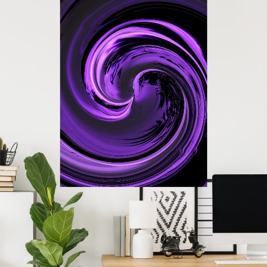 Poster Paarse Eilanden (Thuiskantoor)