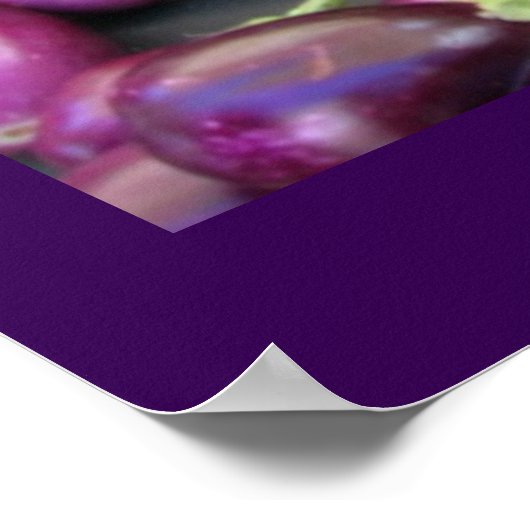 Poster - Paarse groenten (Hoek)