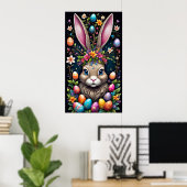 Poster paasbunny (Thuiskantoor)