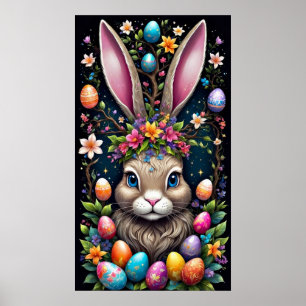 Poster paasbunny