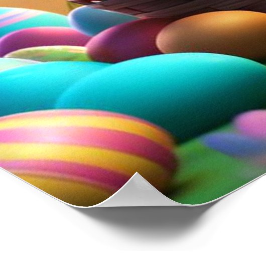 Poster paasbunny (Hoek)