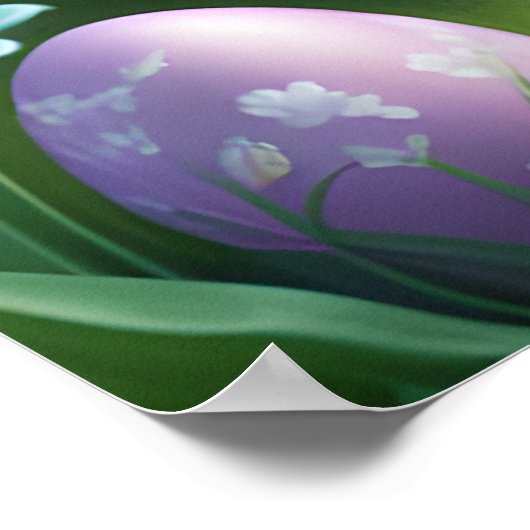 Poster paasbunny (Hoek)