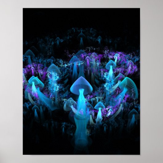 Poster paddenstoelen (Voorkant)