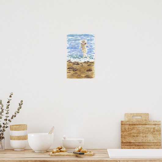 poster "Paddling" (Keuken)
