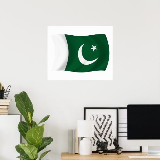 Poster Pakistan - Afdruk (Thuiskantoor)