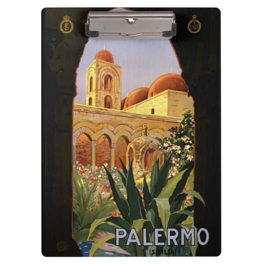  Poster Palermo Italië Klembord (Voorkant)