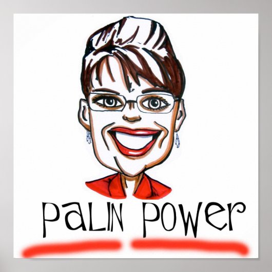 Poster Palin Power (Voorkant)