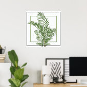 Poster-palm 24 x 24 inch poster (Thuiskantoor)