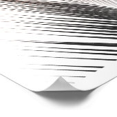 Poster palmbomen | Roze 8 x 10 (Hoek)