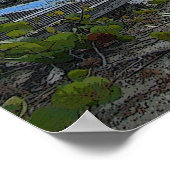 poster palmboom (Hoek)