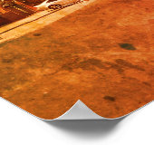 Poster palmstructuur (Hoek)