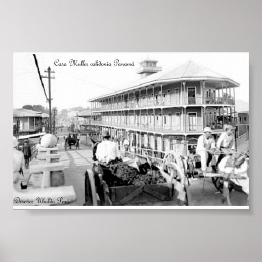 Poster, Panama Poster (Voorkant)