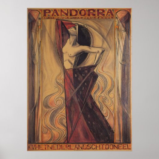 Poster PANDORRA "Arthur Van Schendel" (Voorkant)