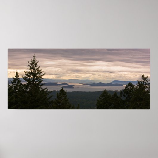  Poster: Pano van de San Juan-eilanden Poster (Voorkant)