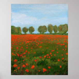 Poster papavervelden