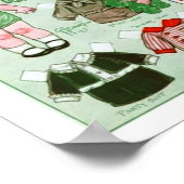 Poster Papier Dolly Dingle's vriend (Hoek)