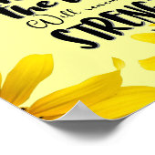 Poster Papier met Bijbelvers (Halfglans) (Hoek)