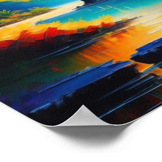 Poster, Papier poster (mat) (Hoek)