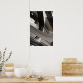 Poster Papier Print Abstract Terra's Teder Gefluis (Keuken)