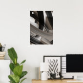 Poster Papier Print Abstract Terra's Teder Gefluis (Thuiskantoor)