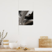 Poster Papier Print Abstract Terra's Teder Gefluis (Keuken)