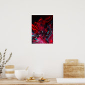 Poster papier (steen) (Keuken)