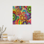 Poster papier (steen) (Keuken)