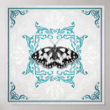 Poster Papillon Entimoloog
