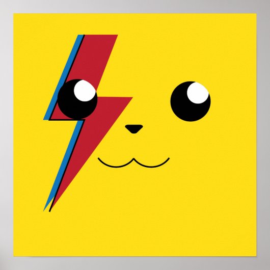 Poster para parede Picachu (Voorkant)