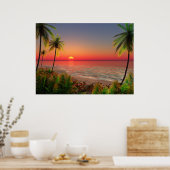 Poster Paradise Island (Keuken)