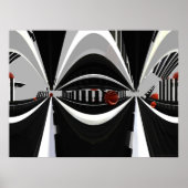 Poster parallelle lijnen (Voorkant)