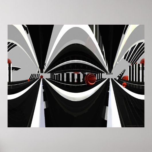 Poster parallelle lijnen (Voorkant)