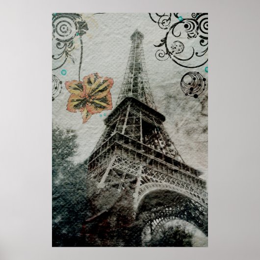 Poster Parijs (Voorkant)