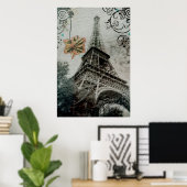 Poster Parijs (Thuiskantoor)