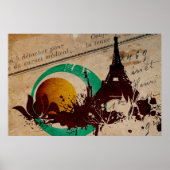 Poster Parijs (Voorkant)