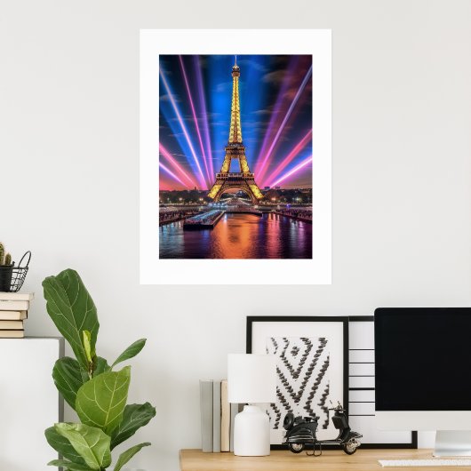 Poster Parijs (Thuiskantoor)