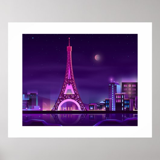 Poster Parijs (Voorkant)