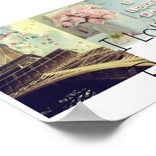 Poster Parijs (Hoek)