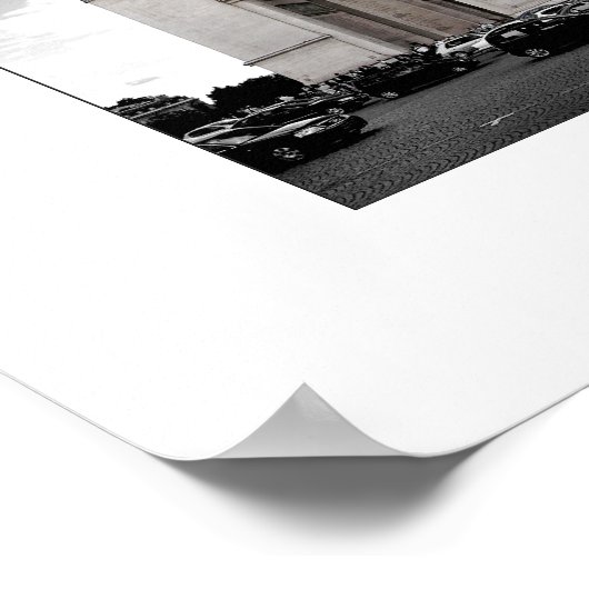 Poster Parijs Frankrijk (Hoek)