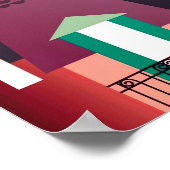 Poster - Parijs Frankrijk (Hoek)