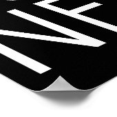 Poster Parijs, Londen, Rome en New York (Hoek)